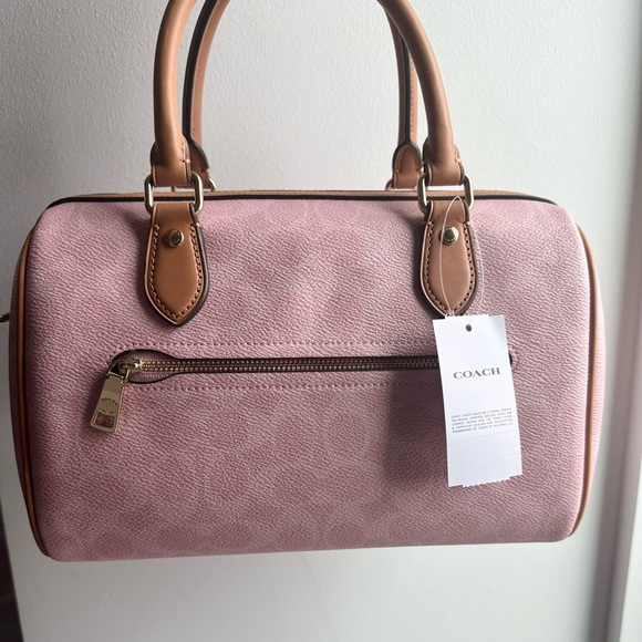 Coach powder pink medium Rowan - Picture 3 of 3